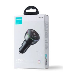 Alternative view of JOYROOM? | 3 Port USB Oplader Til Bil - 70W - Sort