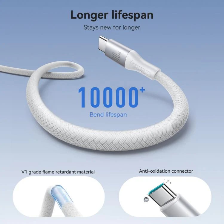 JOYROOM? | USB-A Til USB-C - Oplade Kabel - 60W - 2M - Image 4