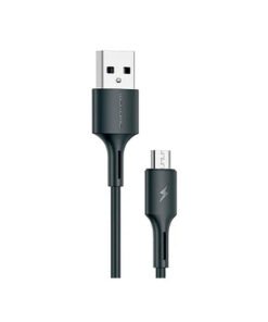 WEKOME? | USB-A Til Micro USB - Oplade / Data Kabel - Sort - 1.2M