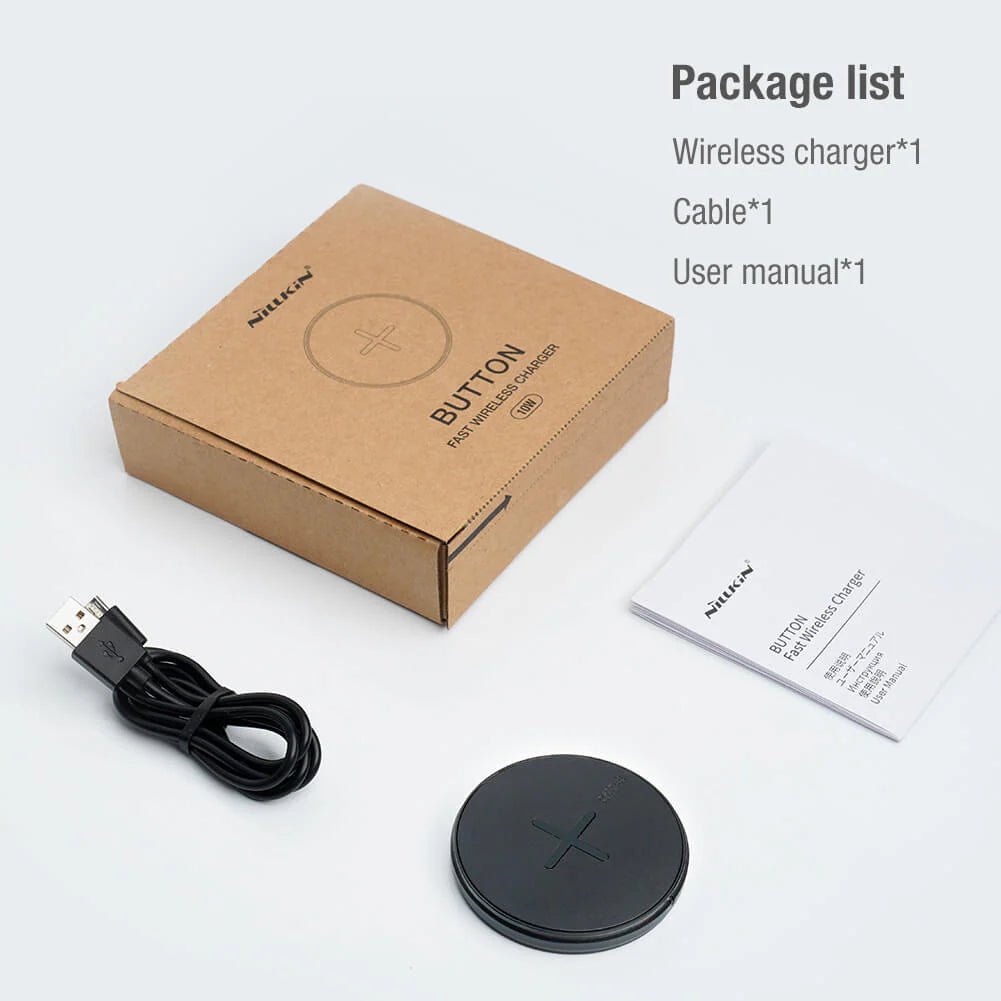 NILLKIN? | Mini Tr?dl?s Oplader - 10W - Sort - Image 4