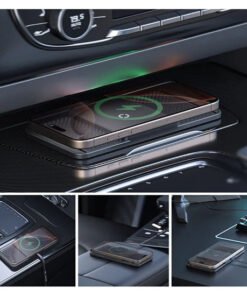 Alternative view of Tr?dl?s biloplader med skridsikker m?tte ?C Sort ?C FlexCharge?
