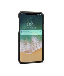Alternative view of iPhone XR - NX Design? L?der Cover M. Kortholder - Sort
