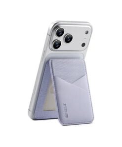 ESEBLE? - RFID L?der Kortholder til iPhone - M. MagSafe - Lilla