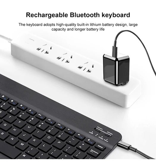 YS-001 - Bluetooth Tastatur til iPad / Tablet - Sort - Image 5