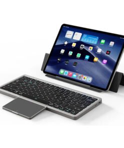 iPad 10.2 7/8/9 (2019/2020/2021) - DUX DUCIS? - Bluetooth Tastatur m. Trackpad - Sort