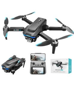 Professionel Drone V.2.0 - 4K Dual Kamera - Brushless - GPS - Sort