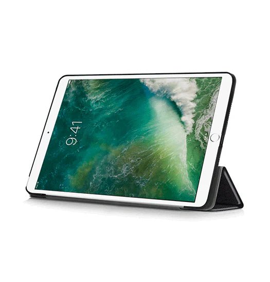 iPad 2/3/4 - NX Design? Smart Trifold PU L?der Cover - Sort - Image 3