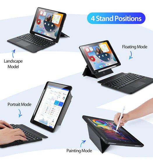 iPad Pro 10.5 (2017) - Bluetooth tastatur-cover ?C Sort ?C DUX DUCIS? - Image 6