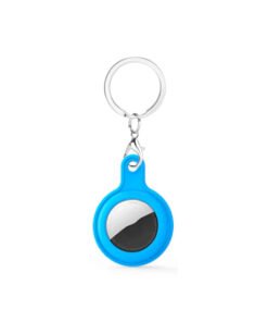 Apple AirTag 1/2 Deluxe? Silikone N?glering - Bl?