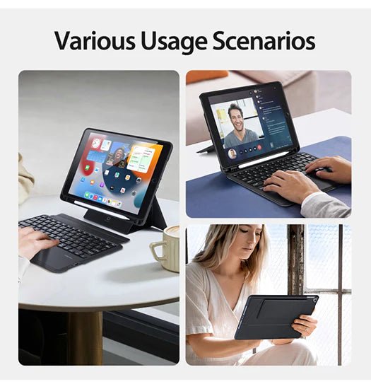 iPad Pro 10.5 (2017) - Bluetooth tastatur-cover ?C Sort ?C DUX DUCIS? - Image 5