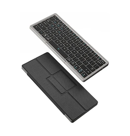 iPad 5 - 9.7 (2017) - DUX DUCIS? - Bluetooth Tastatur m. Trackpad - Sort - Image 2