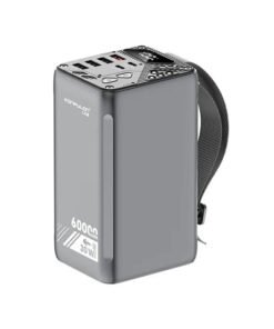 Powerbank 60.000mAh - 30W Hurtig Opladning - KONFULON?