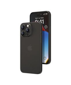 iPhone 14 Pro Max - Ultratynd Matte Series Cover V.2.0 - Sort