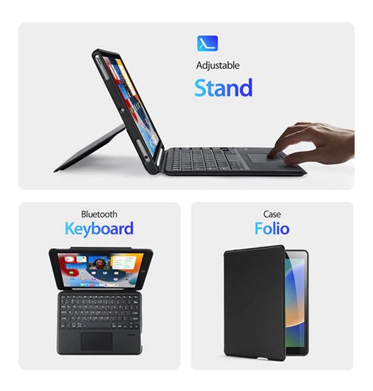 iPad Pro 10.5 (2017) - Bluetooth tastatur-cover ?C Sort ?C DUX DUCIS? - Image 4