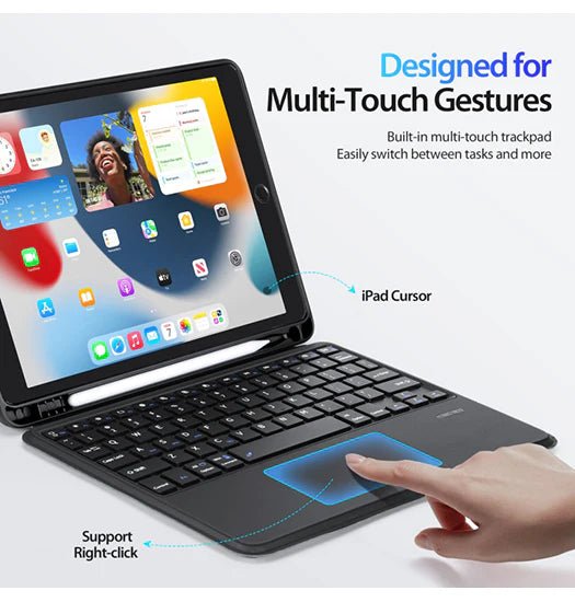 iPad Pro 10.5 (2017) - Bluetooth tastatur-cover ?C Sort ?C DUX DUCIS? - Image 8