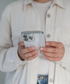 Alternative view of iPhone 17 Pro - DeLX? MagSafe Silikone Cover - Gennemsigtig