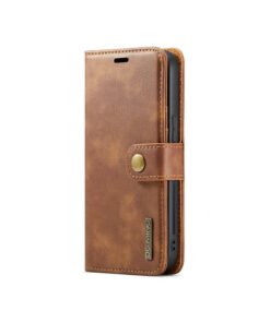 Alternative view of iPhone 11 - Vintage 2-i-1 l?der etui (aftageligt cover) ?C Brun ?C DG.MING?