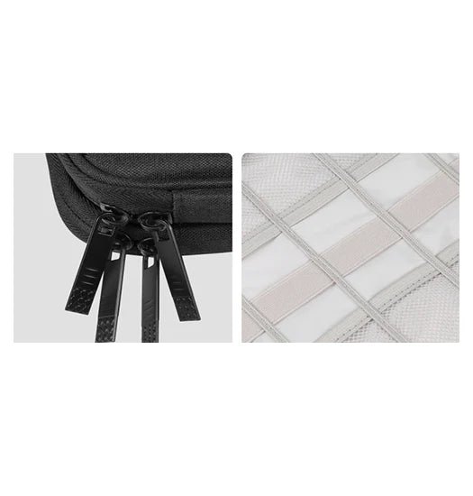 Nylon Taske Portfolio Til Remme (Large) - Sort - Image 3