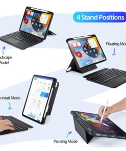 Alternative view of iPad Pro 11 (2022/2021) - Bluetooth tastatur-cover ?C Sort ?C DUX DUCIS?