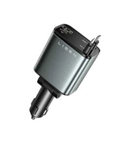 Biloplader M. udtr?kkelig USB-C & Lightning - 100W - LISEN?